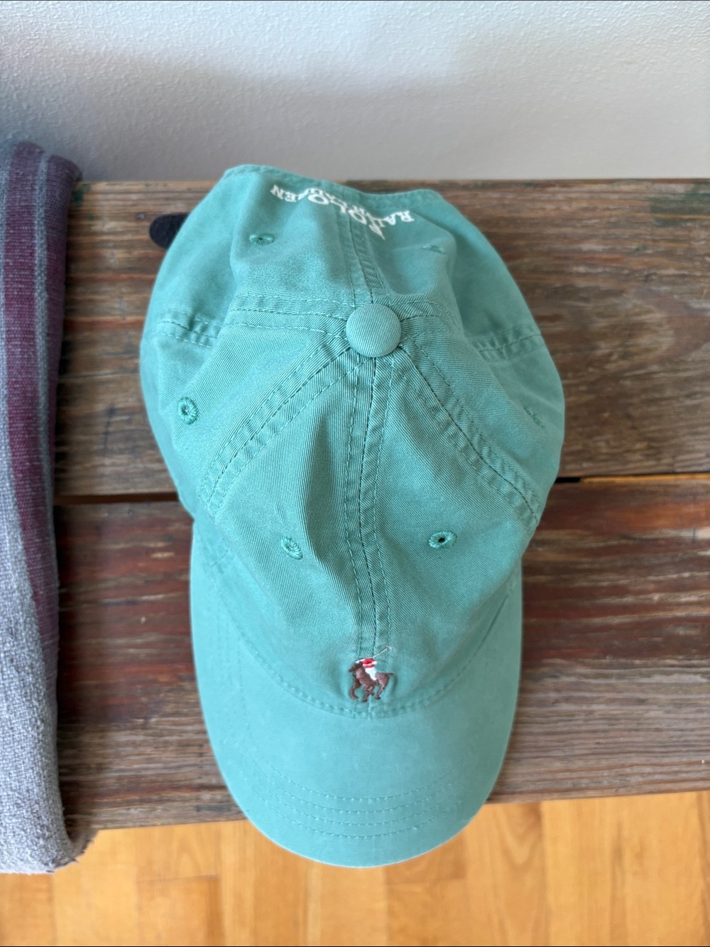 Ralph Lauren Polo green baseball cap - Picture 10 of 10